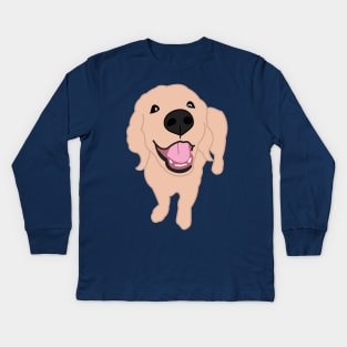 Golden Retriever Kids Long Sleeve T-Shirt